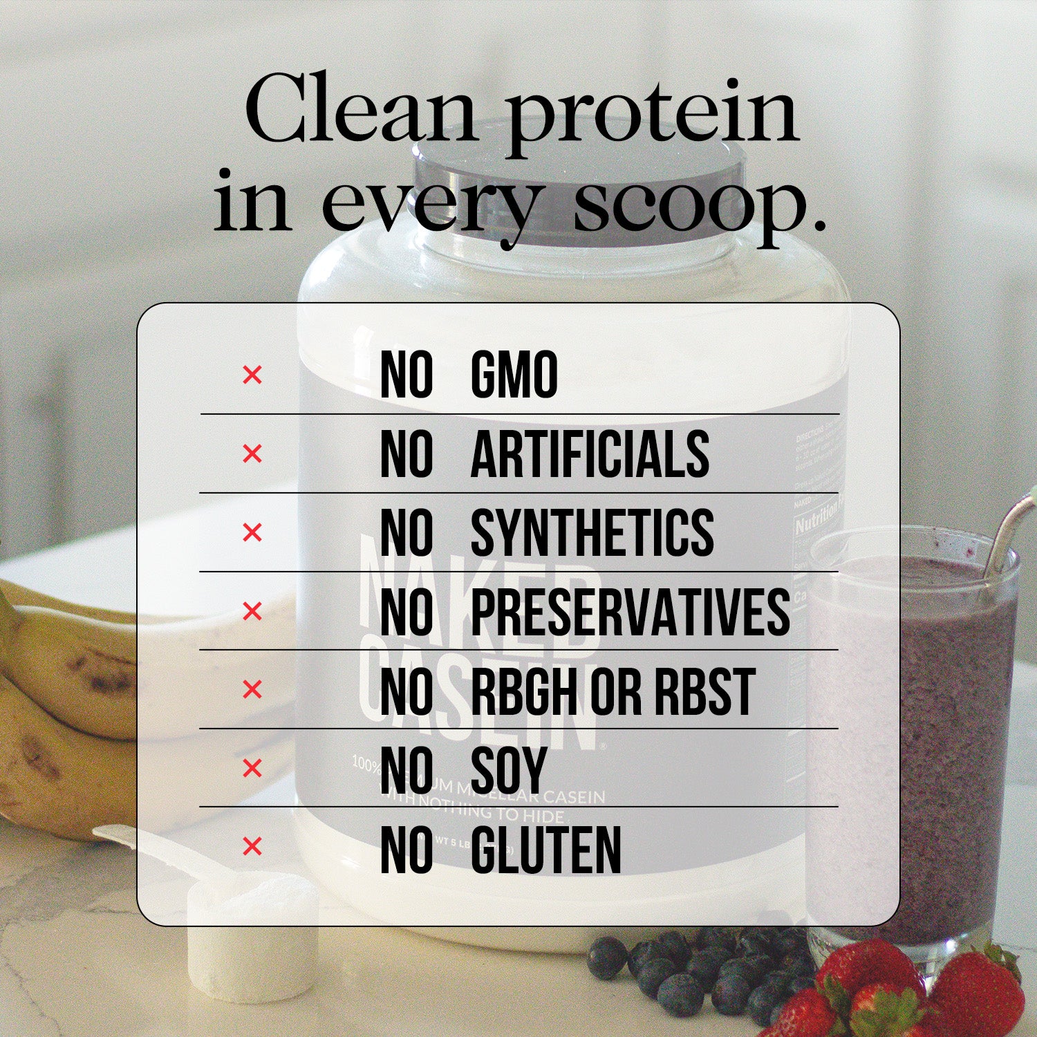 Chocolate Casein Protein Powder - 5LB - Image 4