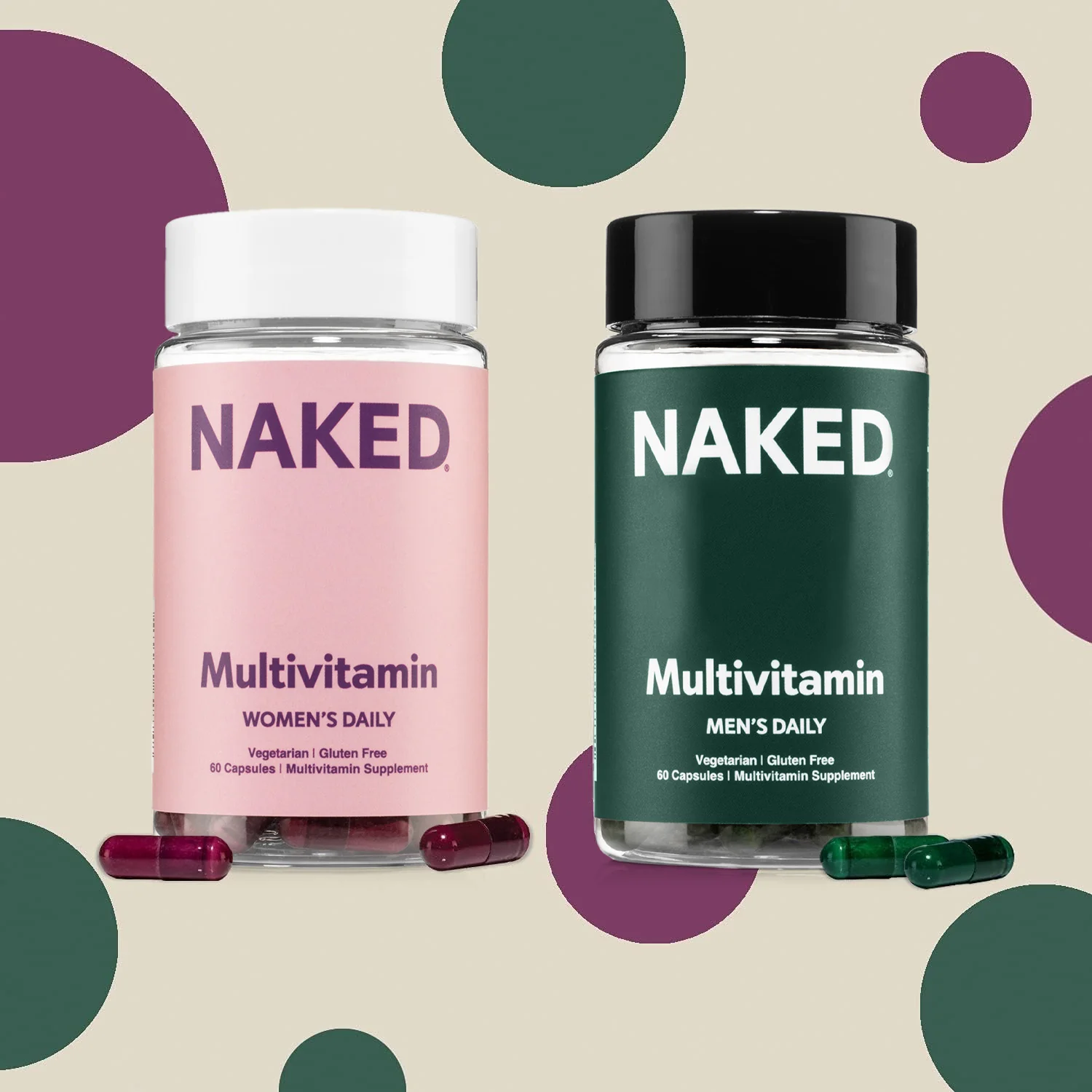 Multivitamin for Men | Naked Men's Multi - 60 Capsules - Image 5