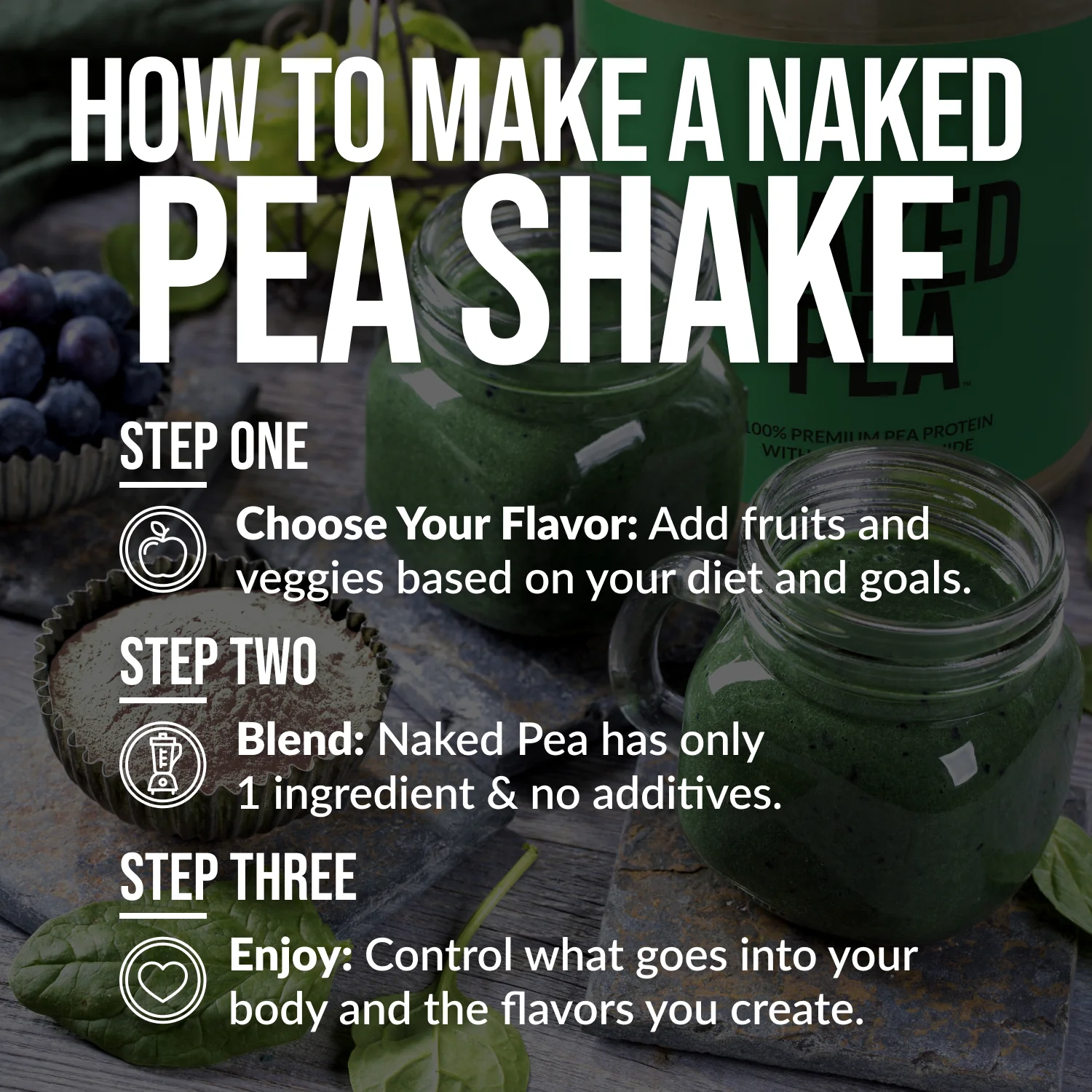 Pea Protein Powder | Naked Pea - 5LB - Image 6