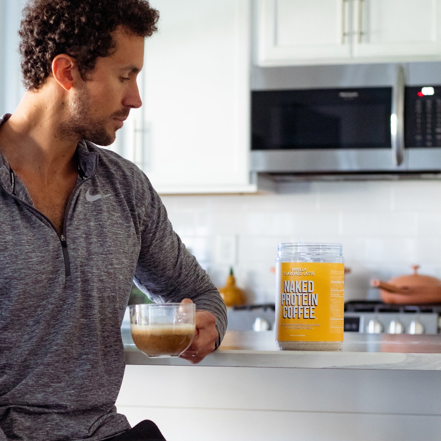 Vanilla Latte Protein Iced Coffee | Naked Protein Coffee - 17 Servings - Image 8